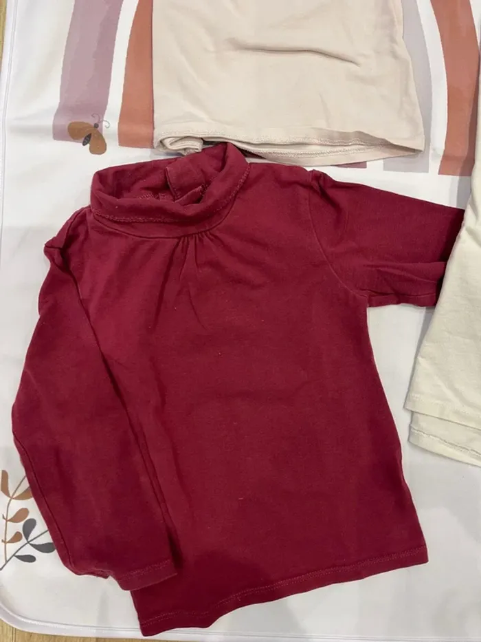 Lot de 3 t-shirts manches longues - Kiabi - 24 mois / 89 cm - photo numéro 8