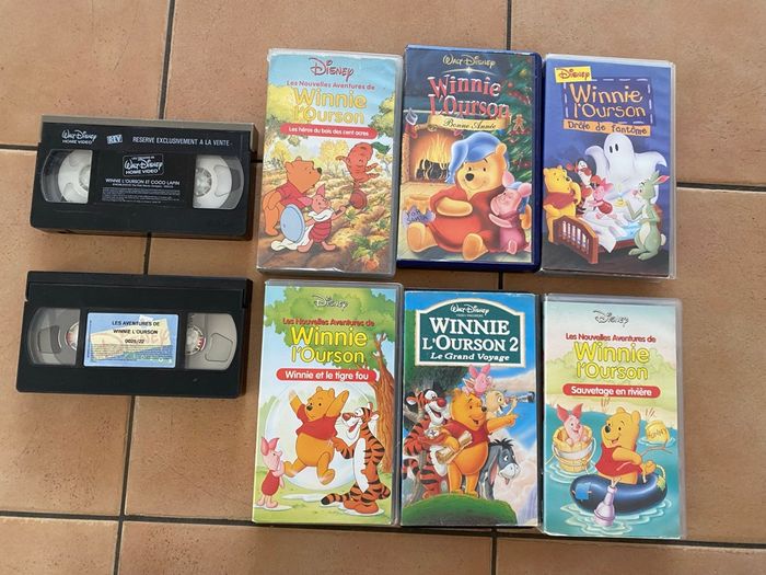 Lot VHS Winnie l’ourson