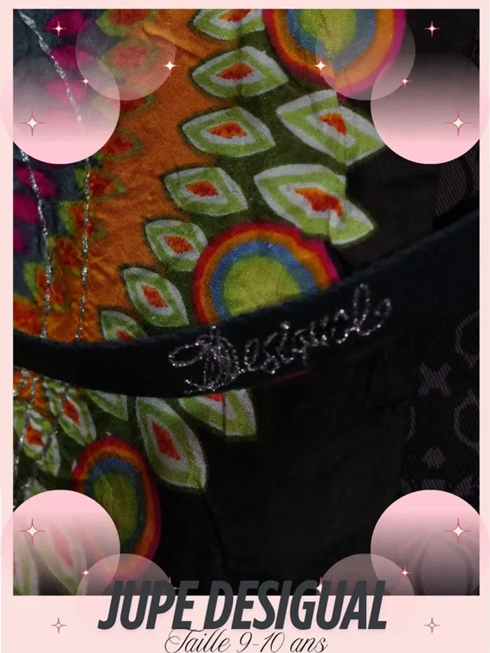 Jupe Desigual - Taille 9-10 ans - photo numéro 3