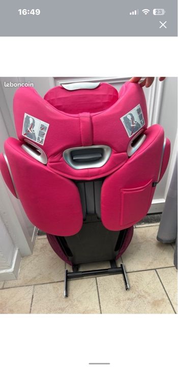 Siège auto cybex groupe 2/3