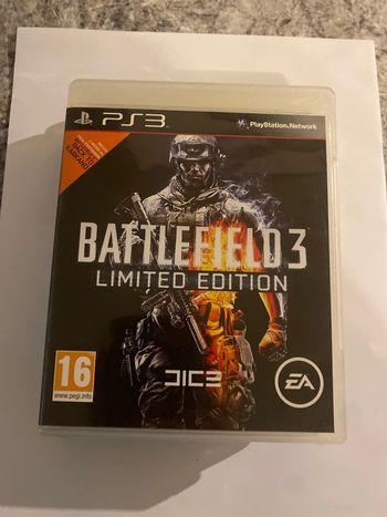 Battlefield 3 limited edition ps3