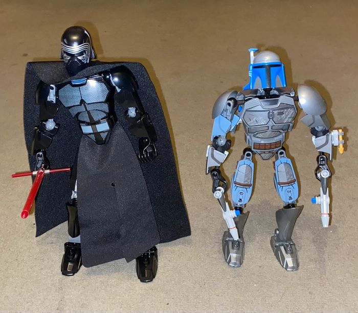 Lot Lego Star Wars 75107 + 75117