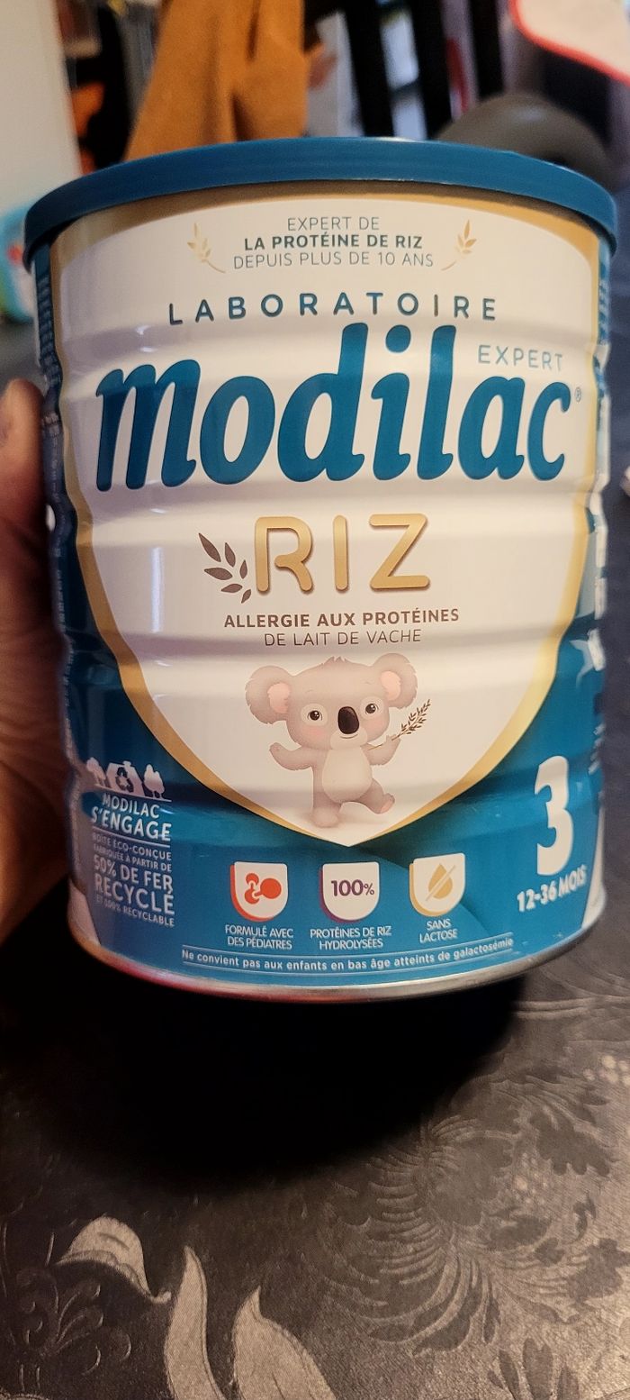 Lait Modilac 3ème âge
