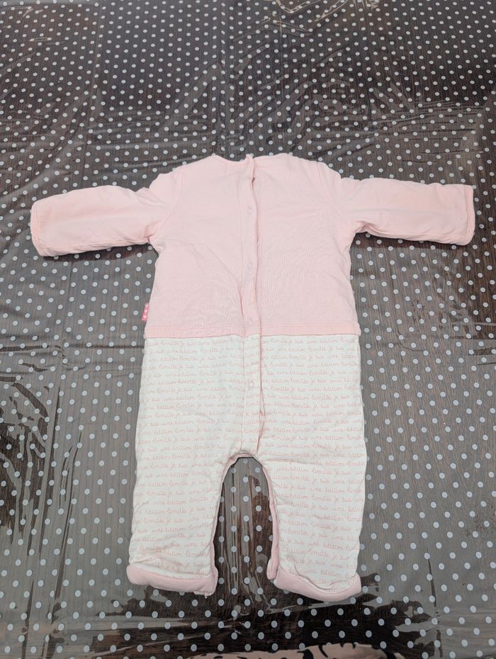 Combinaison matelassée mot d'enfant 9M - photo numéro 2