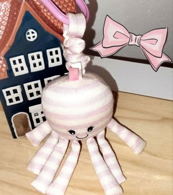 Jellycat Octavia Octopus Jitter Peluche NEUVE 