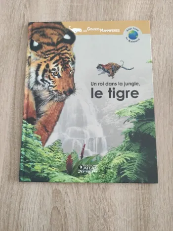 Livre édition atlas le tigre