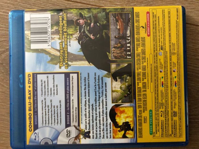Blu-ray dessin animé Dragons - photo numéro 3