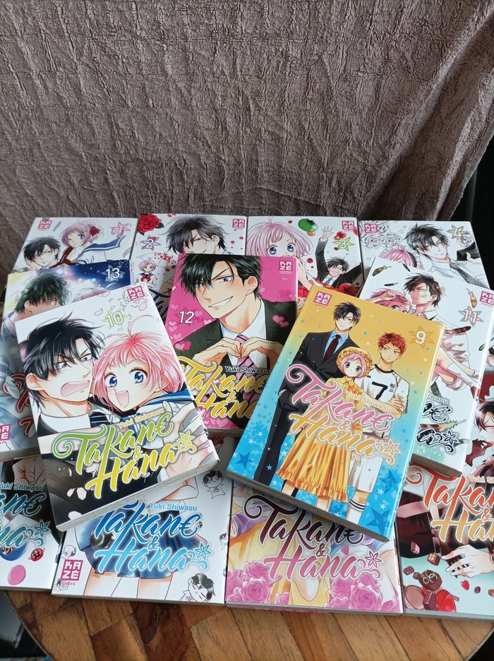 Lot de 13 mangas Takane et Hana numéro 1 à 13 Kaze - photo numéro 3