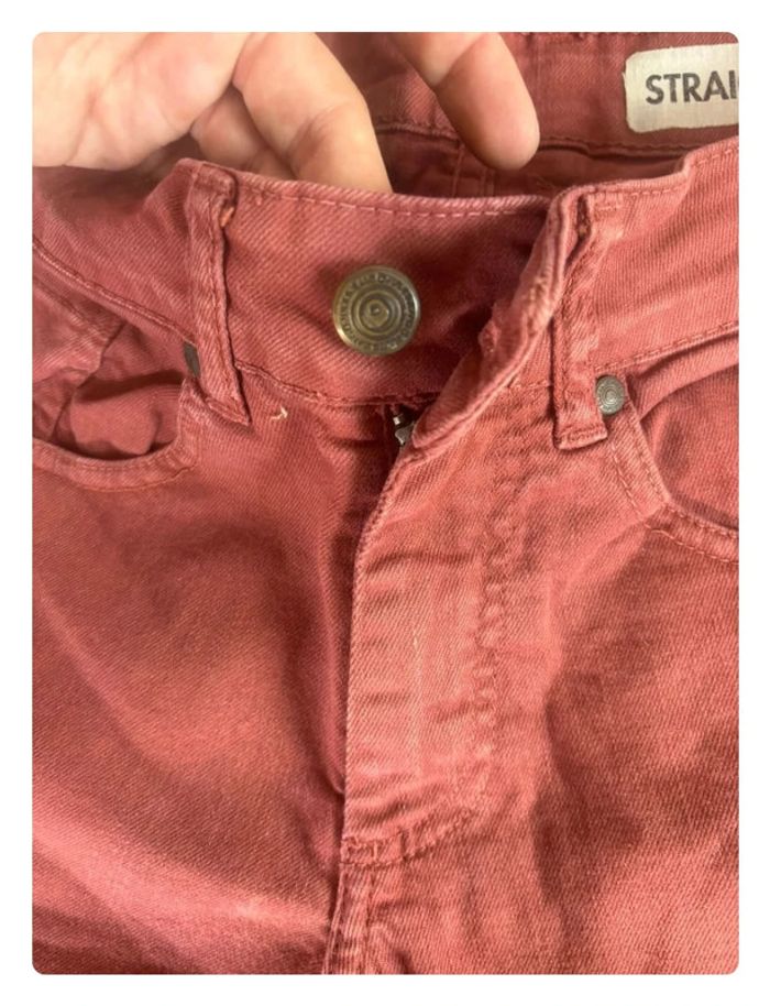 Short Jules taille 36 rouge bordeaux - photo numéro 3