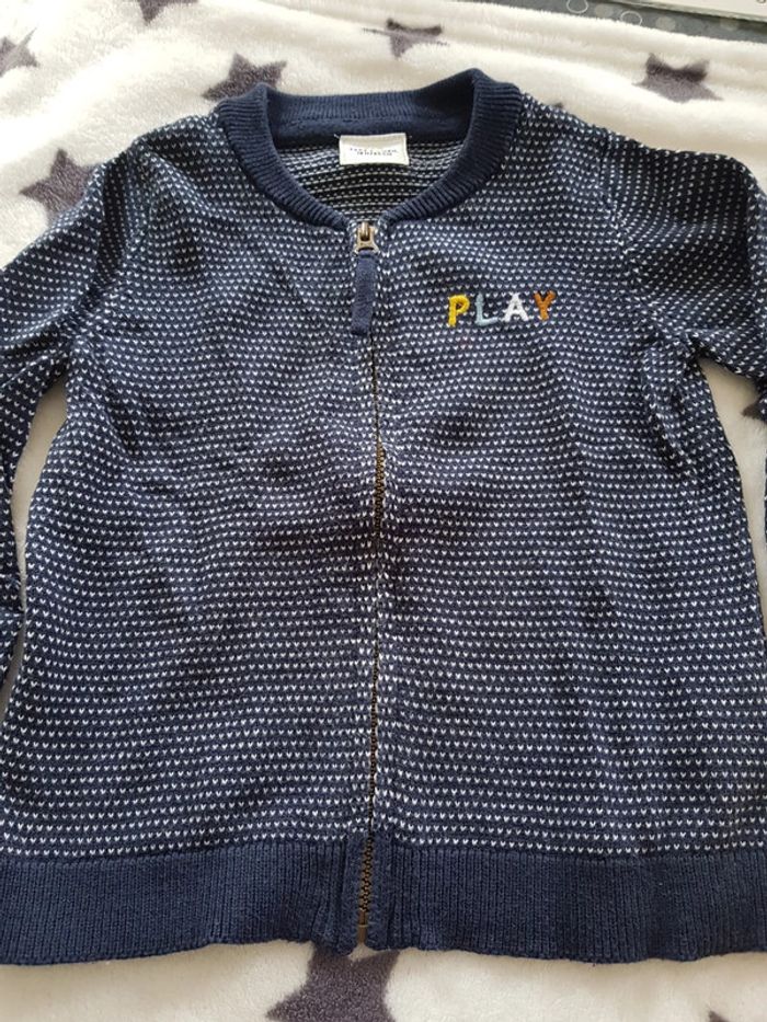 Lot de 2 gilets garçon 18 mois - photo numéro 2