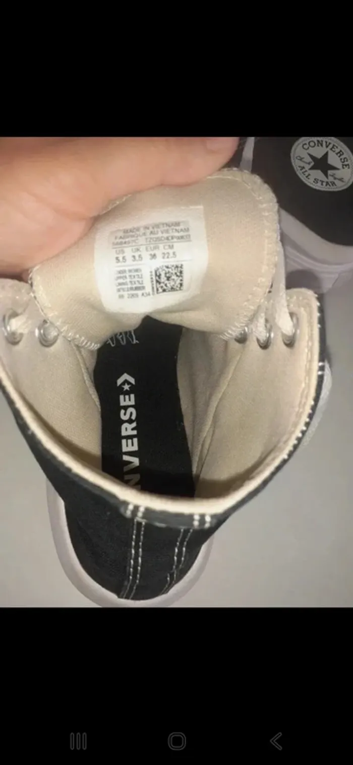 converse haute - photo numéro 9