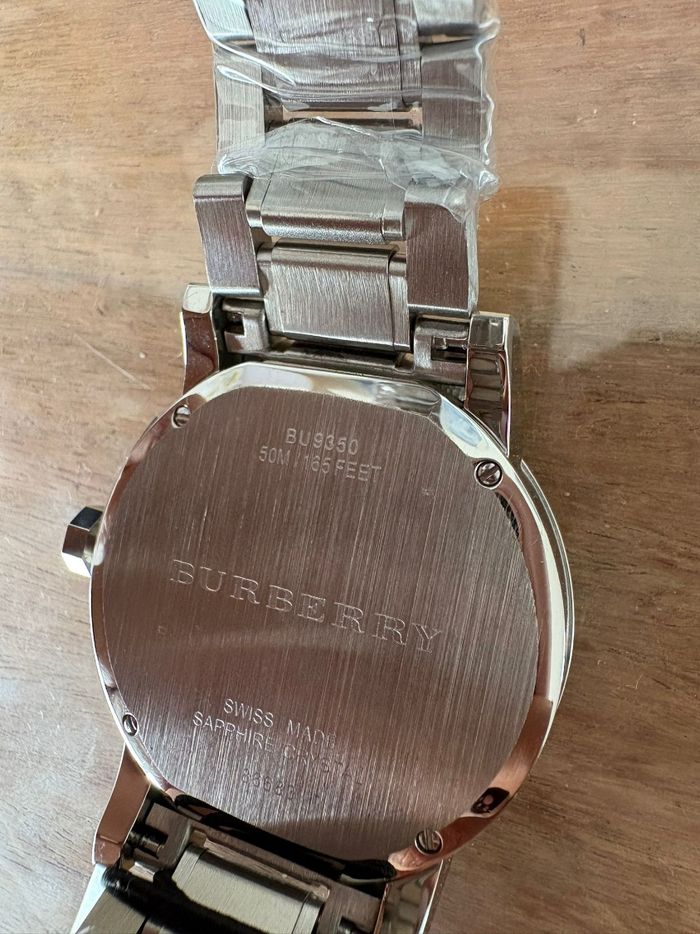 Montre Burberry homme argent acier BU9350 - photo numéro 8