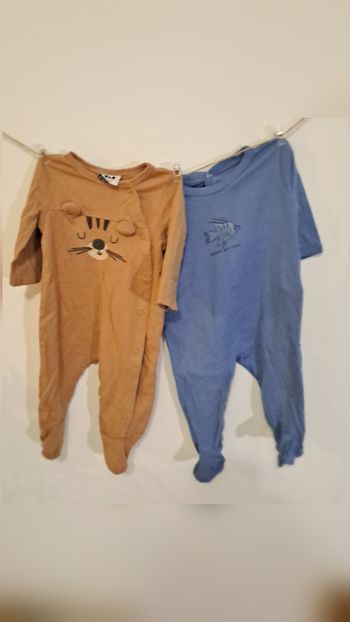 Lot de 2 pyjamas légers 3 mois bébé ⁷
