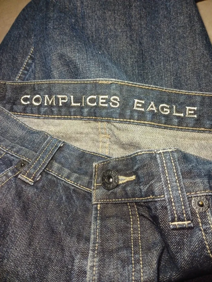Jeans coupe droite  Complices Eagle - photo numéro 7