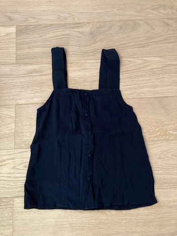 Débardeur noir Camaïeu S