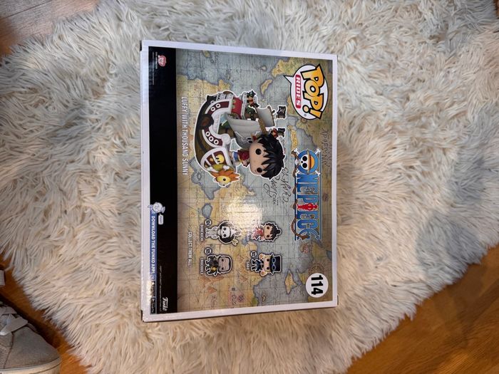 Figurine Funko Pop One Piece Luffy with thousand sunny - photo numéro 4
