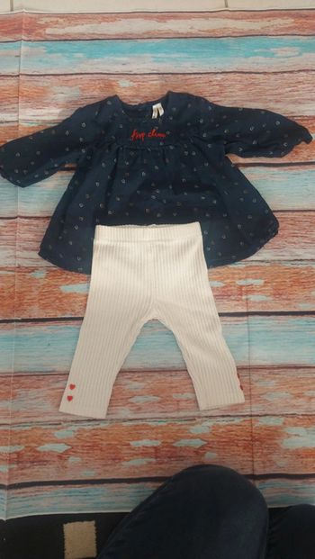 Ensemble orchestra fille 9 mois haut et legging