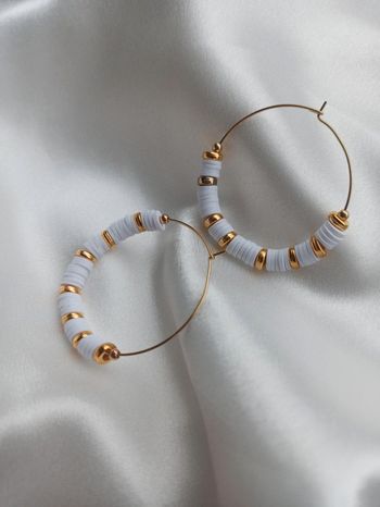 Boucles d'oreilles en acier inoxydable