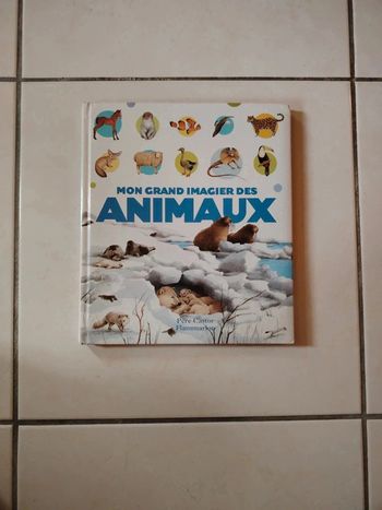 Livre mon grand imagiers des animaux