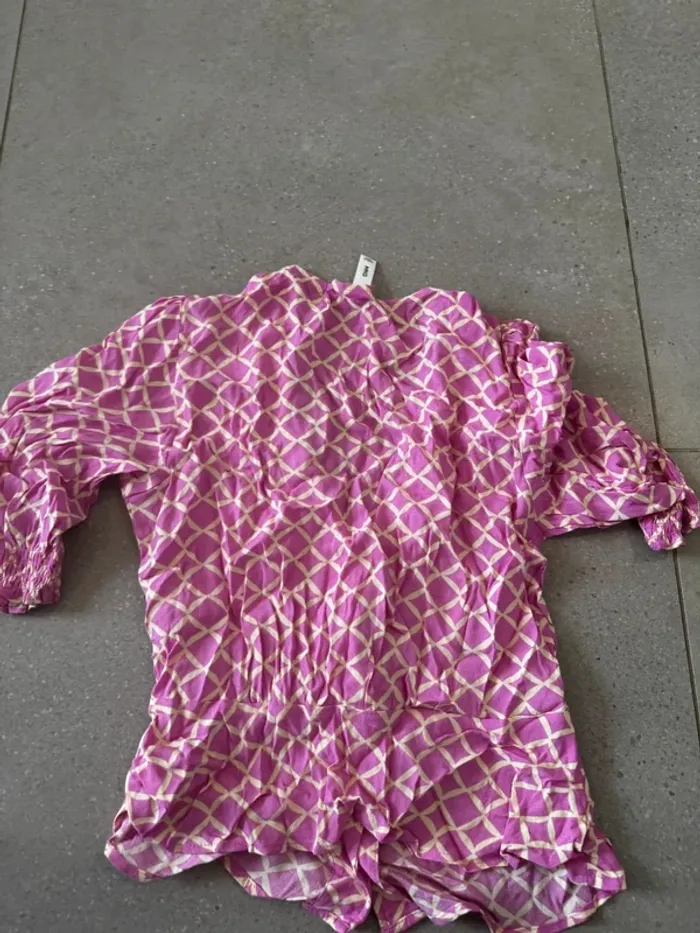 Haut rose Mango, taille S, très bon état - photo numéro 3