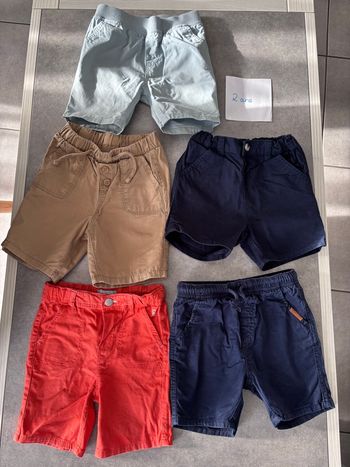 Lot de 5 shorts 2 ans