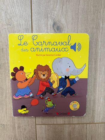 Livre le carnaval des animaux Grund