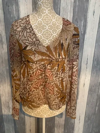 Blouse marron