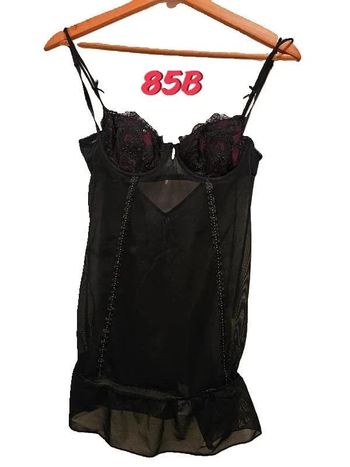 Nuisette Rose et Noir - 85B