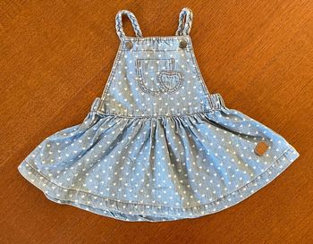 Robe à bretelles bébé fille 3 mois