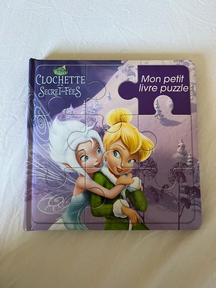 Livre puzzle fée clochette