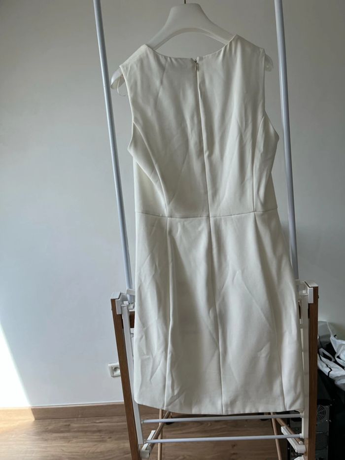 Robe femme MNG couleur blanc crème taille M état neuf - photo numéro 2