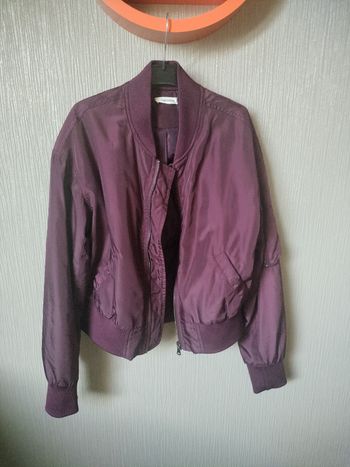 Bombers bordeaux taille 34