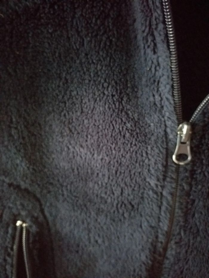 Veste douce bleu - photo numéro 3