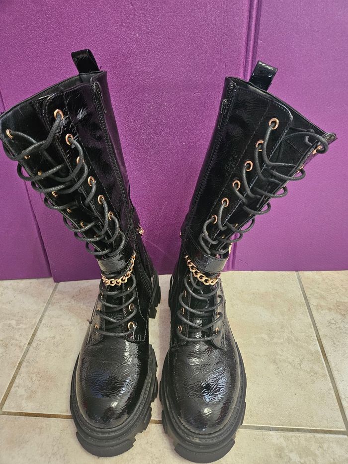 Bottes vernis 36 - photo numéro 2