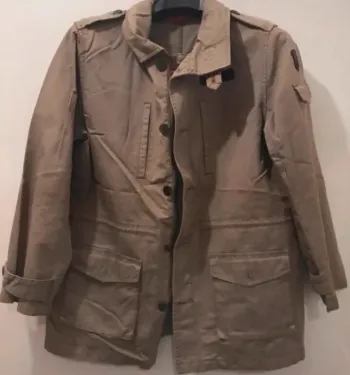 Veste militaire kiabi beige manches longues tailles 36