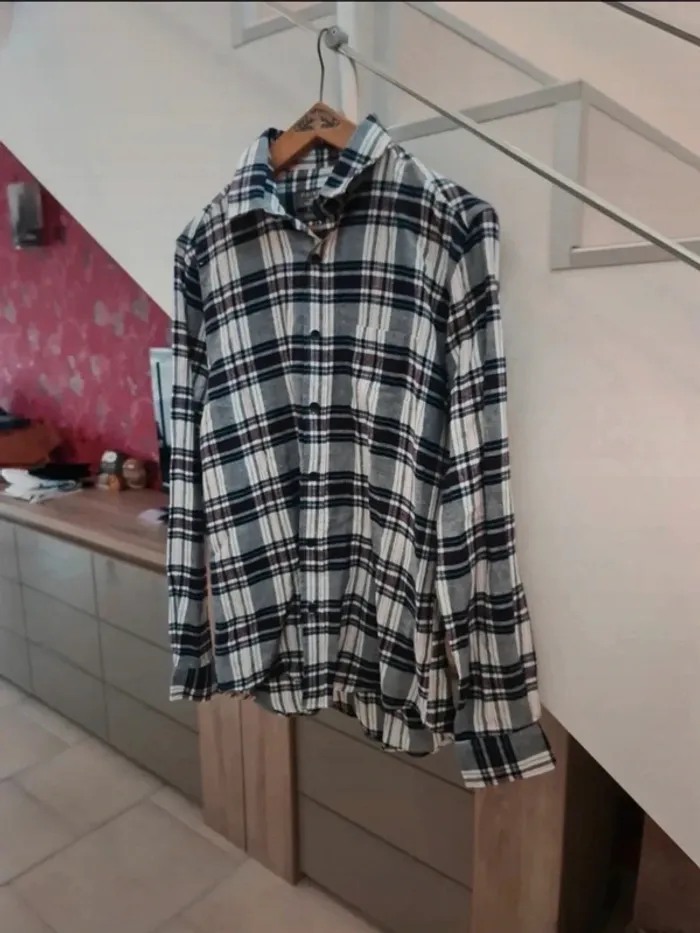 Chemise à carreaux taille M esprit Country - photo numéro 5