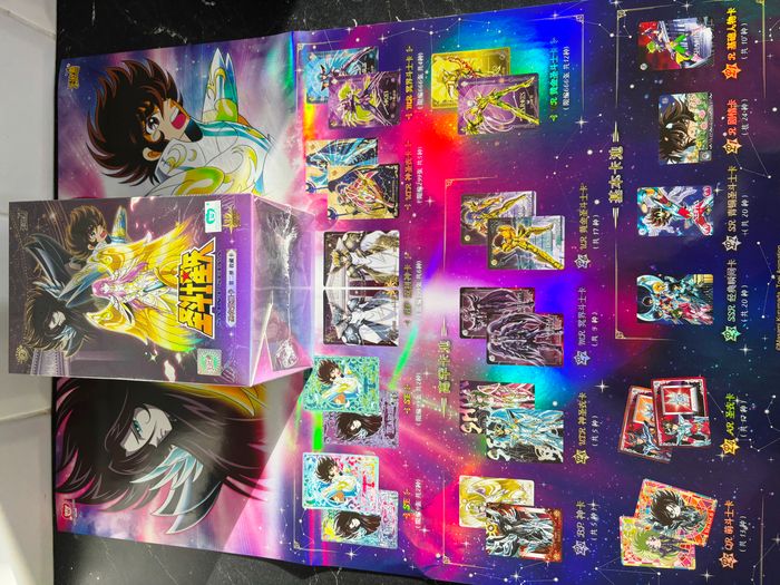 Display Saint Seiya Chevaliers du Zodiaque 10 Yuan série 2 18 Boosters! 90 Cartes à collectionner - photo numéro 3
