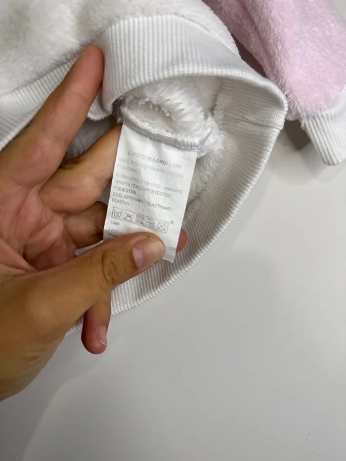 👚 pull chaud hiver - bébé fille - 6 mois - influx - très bon état - photo numéro 5