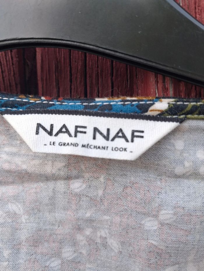 Robe courte fleurie Naf Naf taille 36 - photo numéro 5