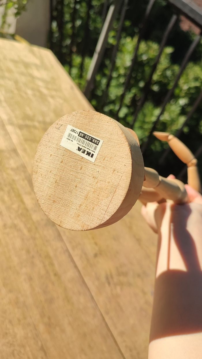 Pantin articulé en bois ikea - photo numéro 3