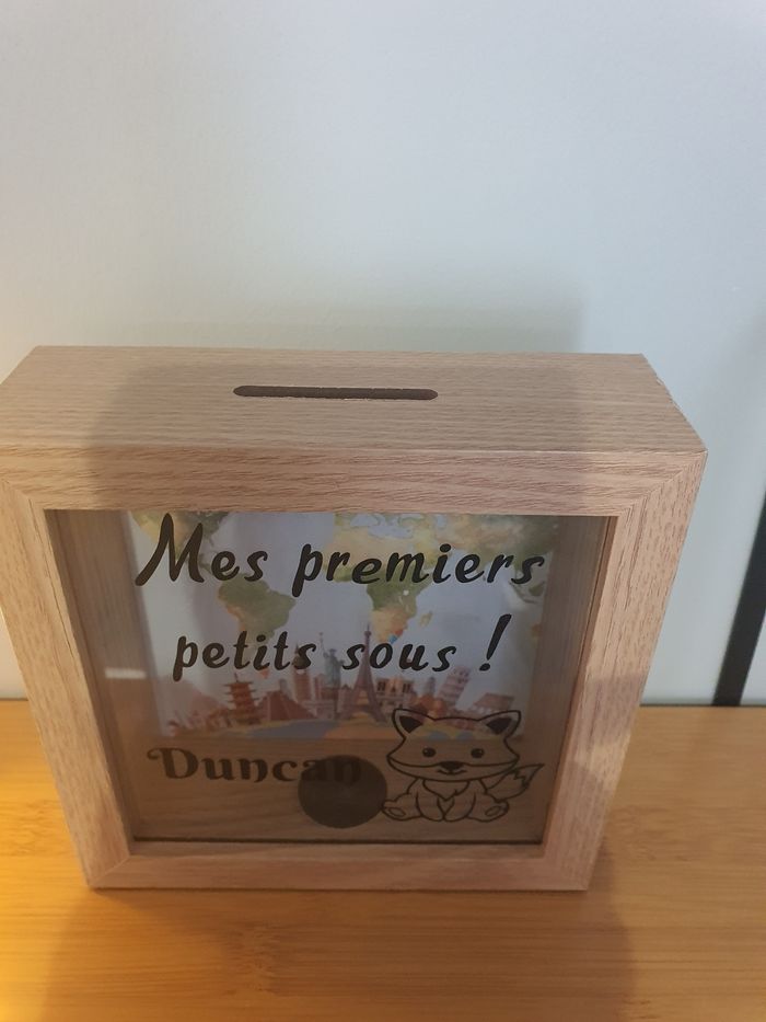 Tirelire personnalisé - photo numéro 2