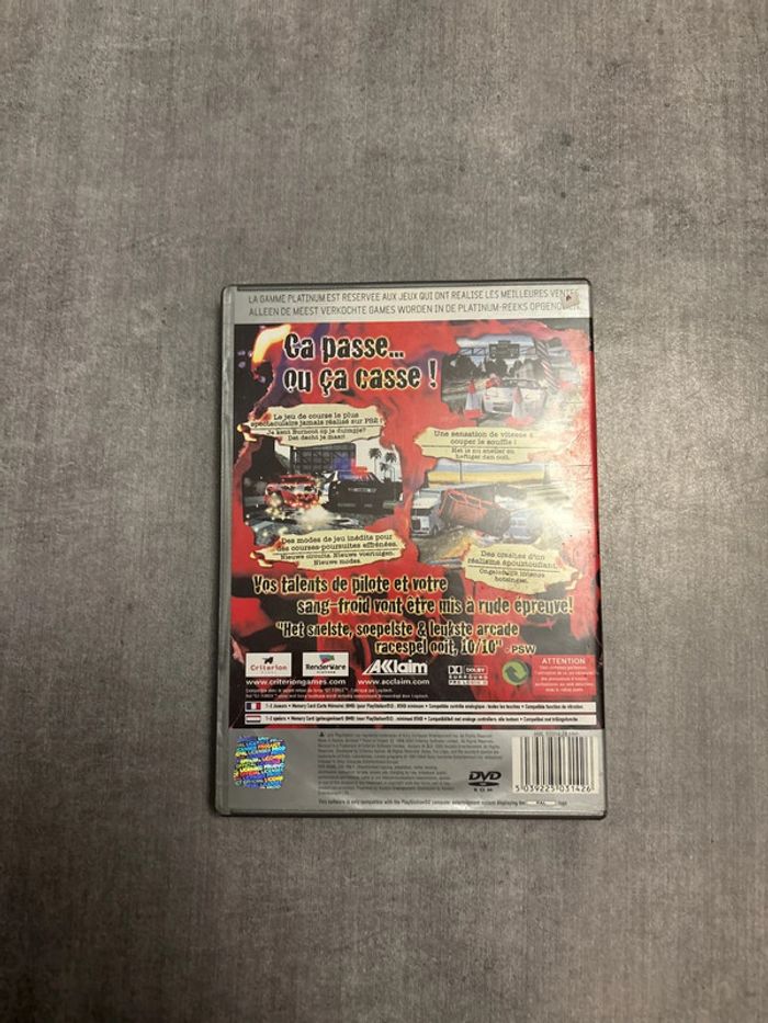 Jeu PlayStation 2 burnout 2 - photo numéro 3