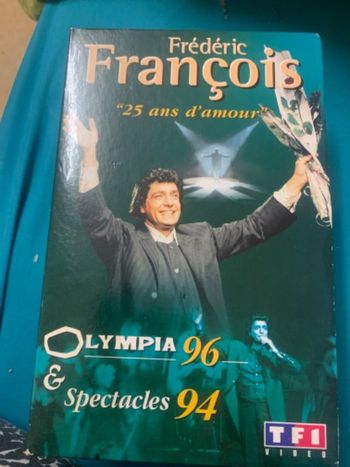 Lot de 2 cassette VHS Frédéric François