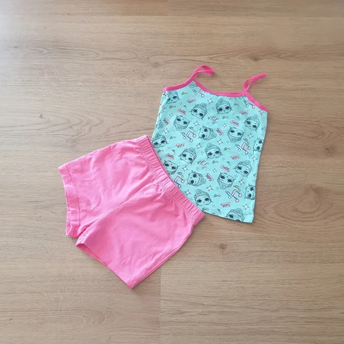 🩷 Ensemble tee-shirt short LOL surprise 98/104 cm 3/4 ans #emyfleury_4ansfille