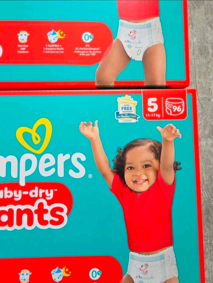 🌟 Pampers baby dry pants 2x96 couches Taille 5 (11 -17 kg) 🌟 - photo numéro 2