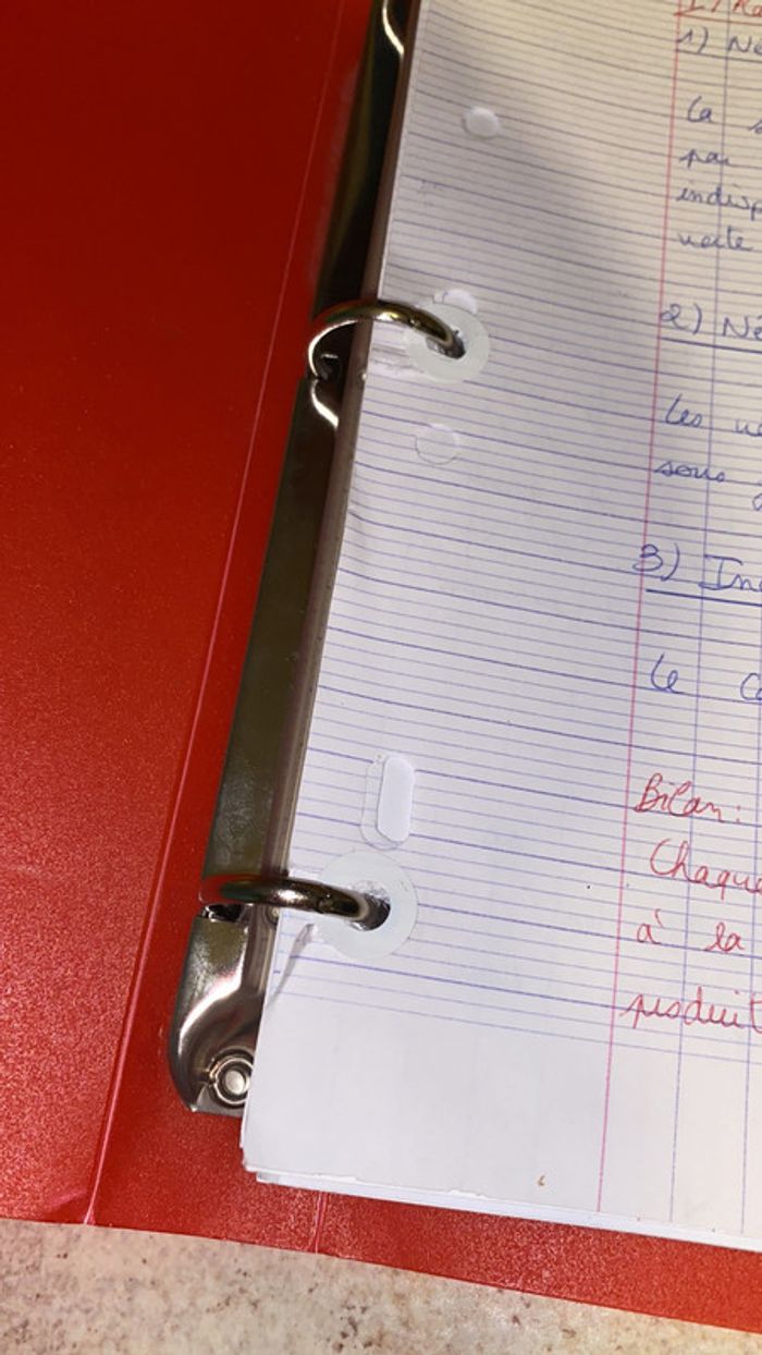 classeur rouge - photo numéro 2