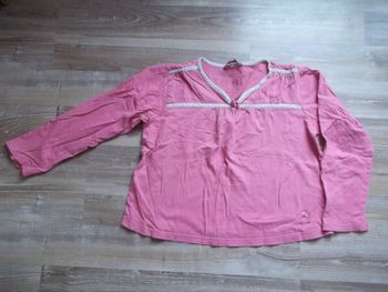 T-shirl rose Tex 11/12 ans (pyjama2)