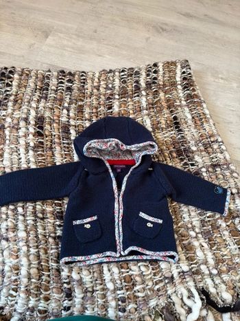 Cardigan bébé fille 18 mois Sergent Major