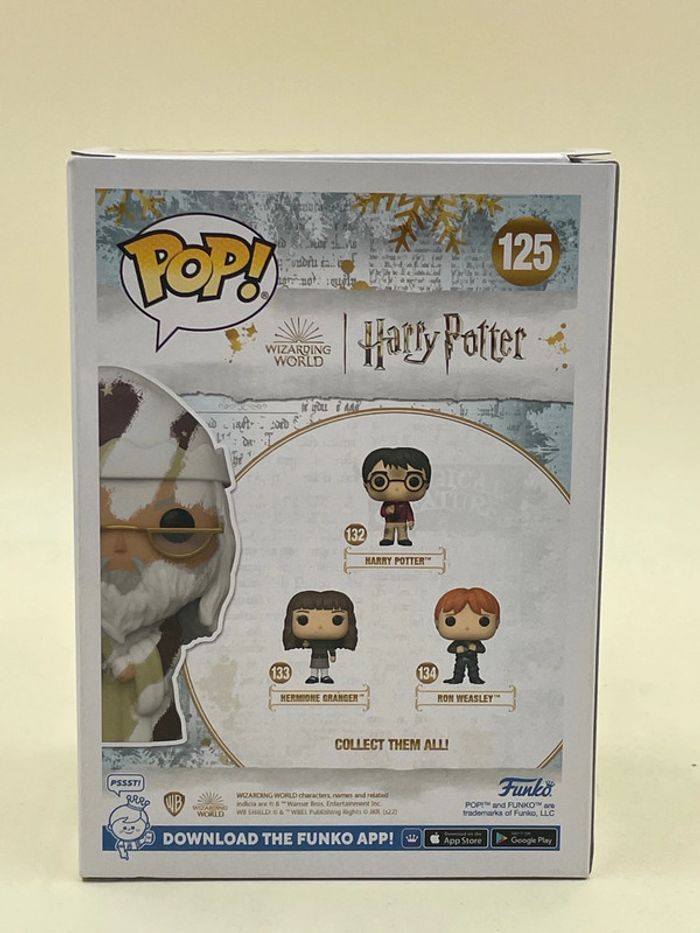 Figurine Funko Pop Harry Potter Albus Dumbledore Spécial Edition D.I.Y N•125 neuf - photo numéro 2