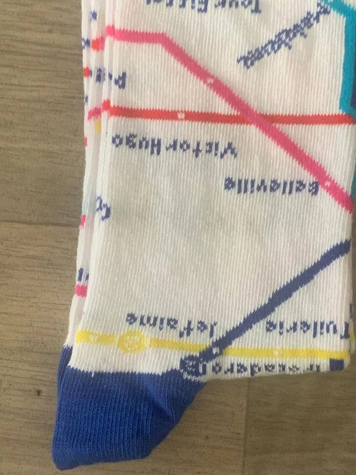 Chaussettes Métro Parisien  collection 🇫🇷 - photo numéro 3